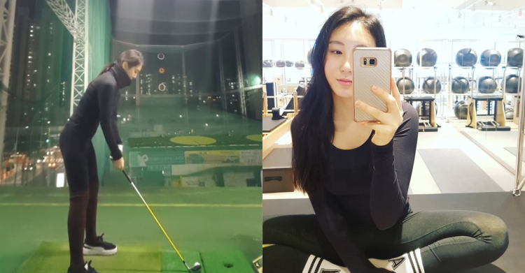 南韩高球女神颜值超高！ 「白皙长腿根本开挂」...真想和她紧贴在一起打双人高尔夫！